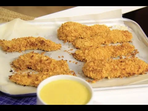 الدجاج المقرمش في الفرن