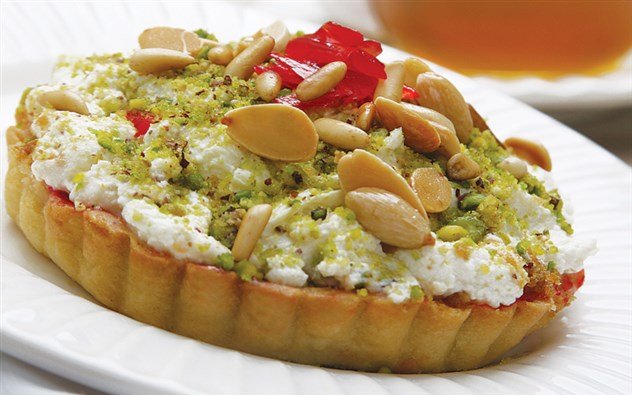 فطائر بالقشطة