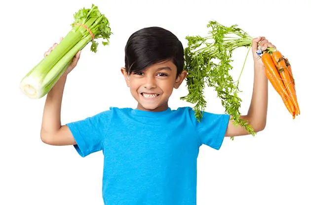 تثقيف الأطفال بفوائد الخضراوات