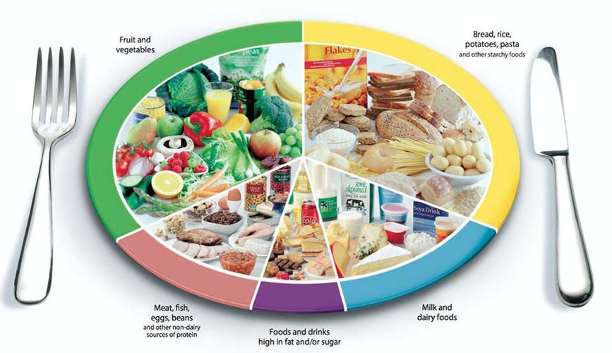 مكونات الوجبة الغذائية المتكاملة