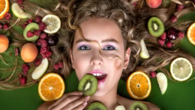 احمي بشرتك بالتغذية السليمة