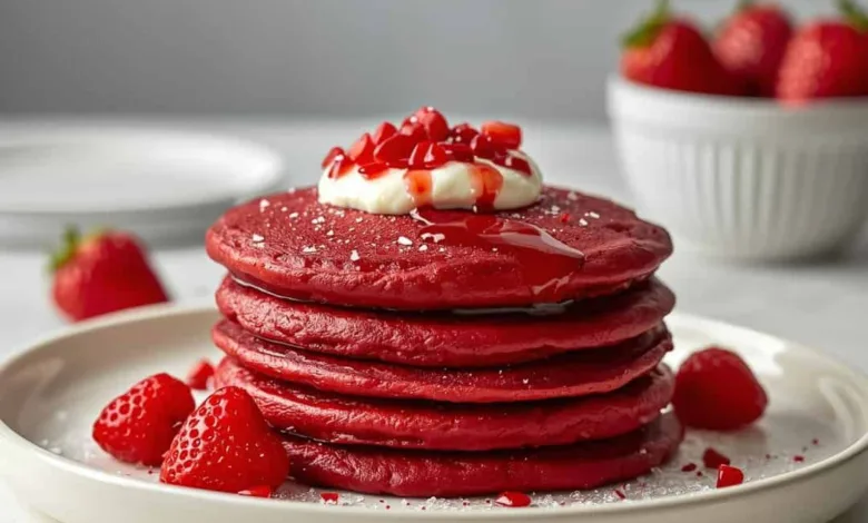 بان كيك الفراولة