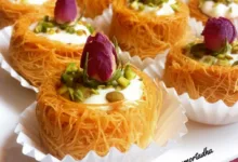 طريقة عمل كنافة عش البلبل