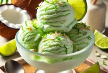 آيس كريم الليمون