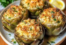 خرشوف بالعصاج و الباشميل