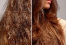 فرد الشعر في المنزل