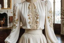 أحلى بلوزات مطرزة