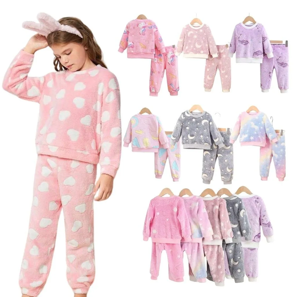 بيجامات الشتاء لأحلى طفلة
