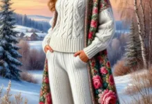 أنتى أحلى مع الملابس التريكو