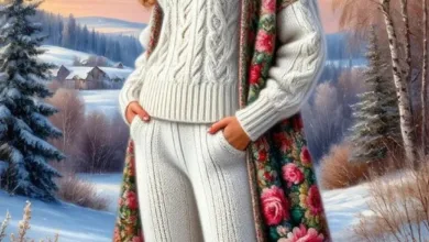 أنتى أحلى مع الملابس التريكو