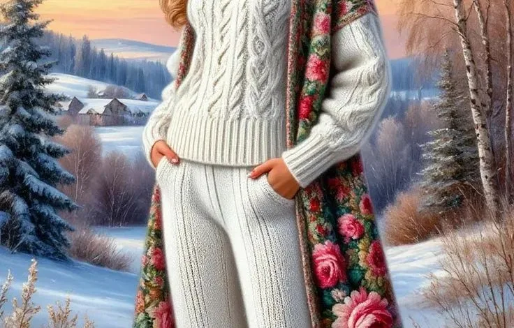 أنتى أحلى مع الملابس التريكو