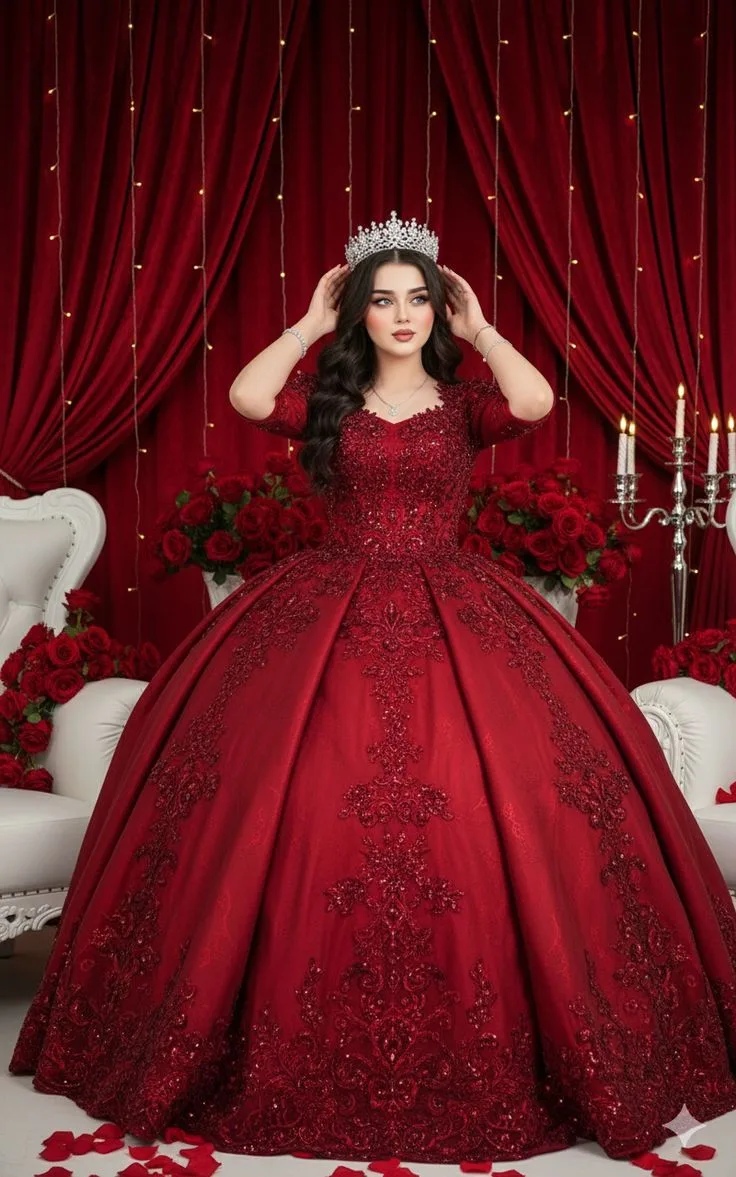 فساتين خطوبه جميله
