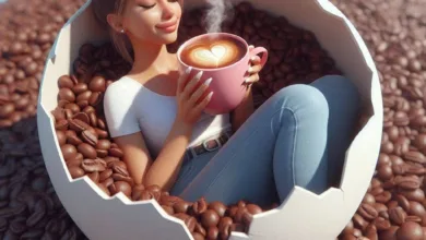 شرب 5 أكواب من القهوة