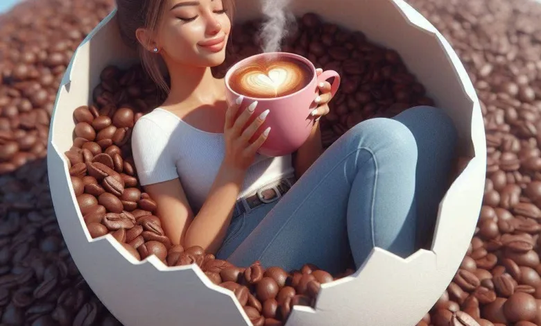 شرب 5 أكواب من القهوة