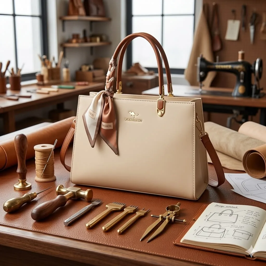  تجديد شنطة بالجلد
