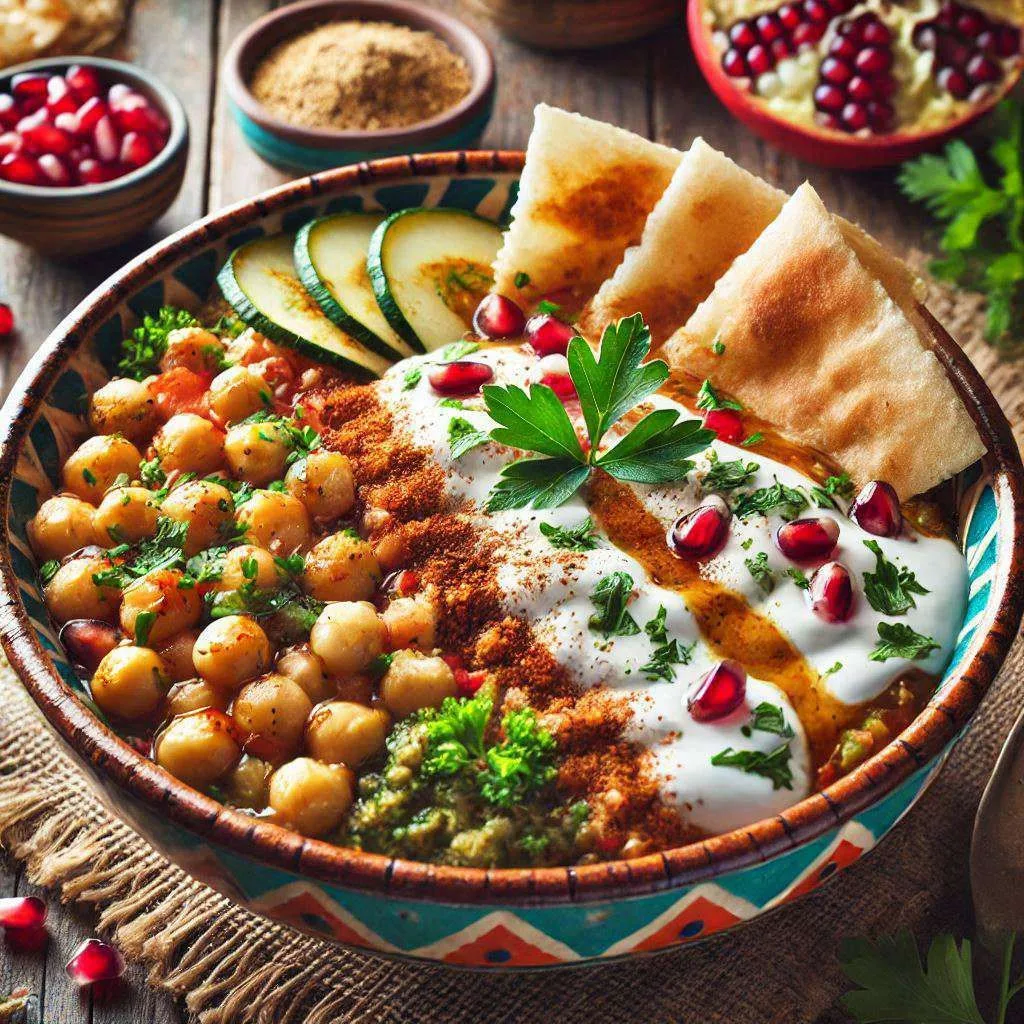 طريقة طريقة عمل فــتـــة الــحــمــص