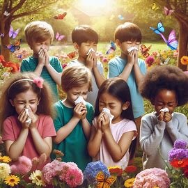 حساسية الأنف لدى الأطفال