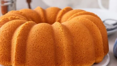 كيكة البرتقال شهية ومنعشة