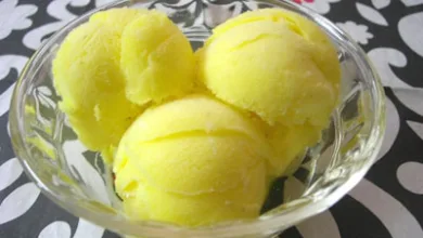 آيس كريم الزنجبيل