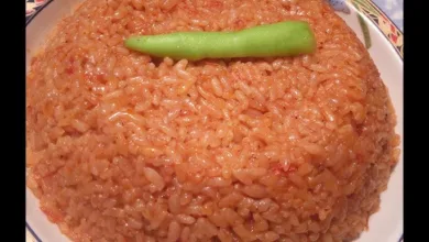 أرز بالطماطم