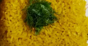 أرز بالكركم والكاري
