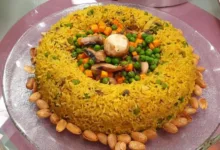 أرز بالكركم والكاري