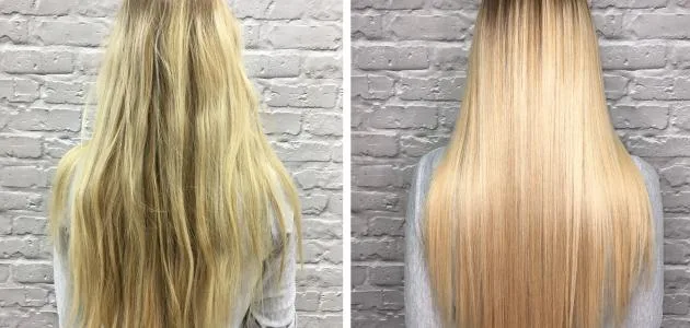 أضرار الكيراتين لفرد الشعر