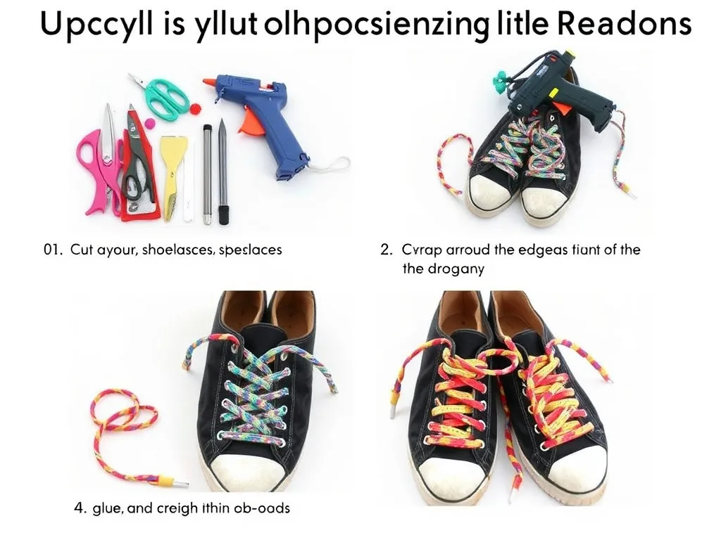 إعادة تدوير الكردون في تجميل الأحذية