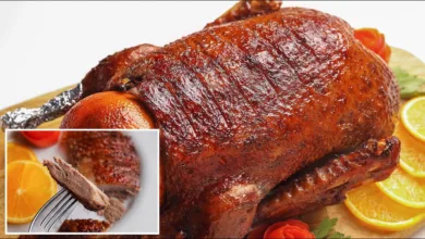 البط المشوي