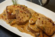 الفيليه بصلصة الفلفل