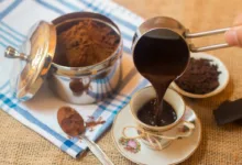 القهوة تركية بالكاكاو