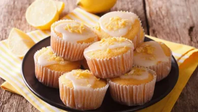 الكب كيك الليمون