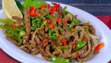 الكبدة المتبلة بالفرن