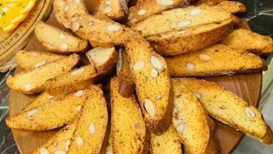 بسكوت باللوز بالقرنفل