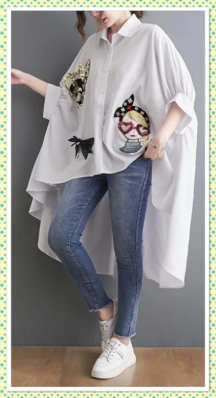 بلوزات طويلة للصيف (1)