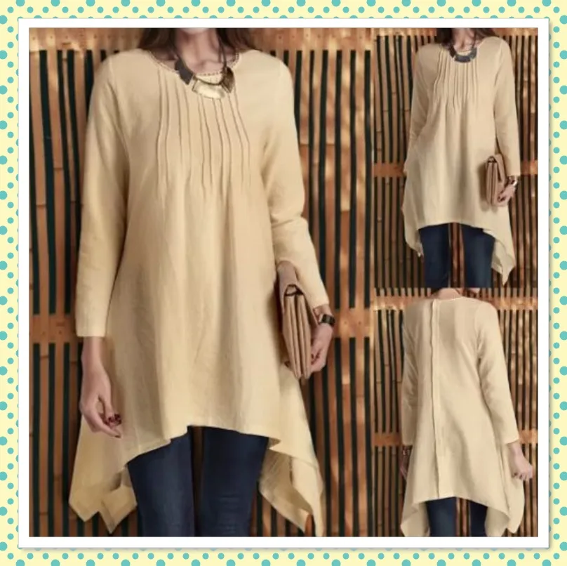 بلوزات طويلة للصيف (10)