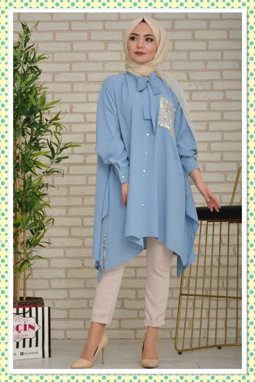 بلوزات طويلة للصيف (13)