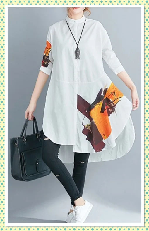 بلوزات طويلة للصيف (17)
