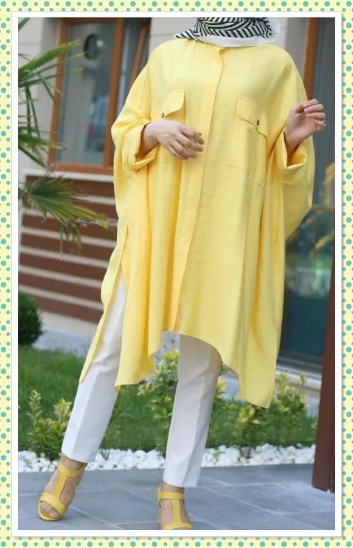 بلوزات طويلة للصيف (7)