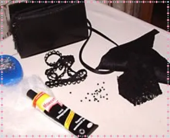 تجديد الشنطة بالقماش والدانتيل_01