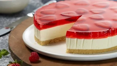 تشيز كيك بالجيلي