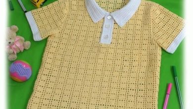 تيشيرت رجالى من الكروشية