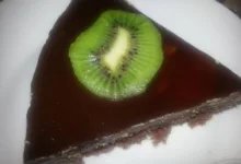 حلوى الشيكولاتة بالكيوي