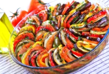 خضار بالفرن