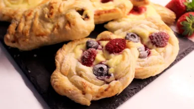 دنش بالجبن الكريمي