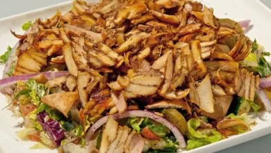 سلطة الشاورما