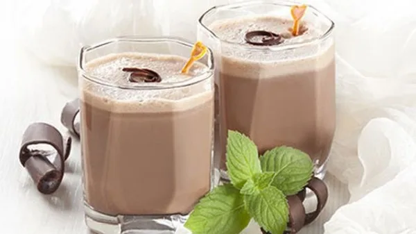 سموثي الشوكولاتة والنعناع1