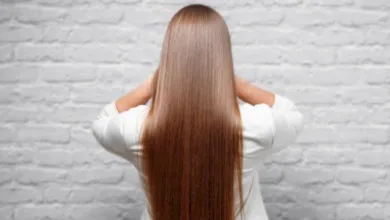 شعر ناعم مفرود