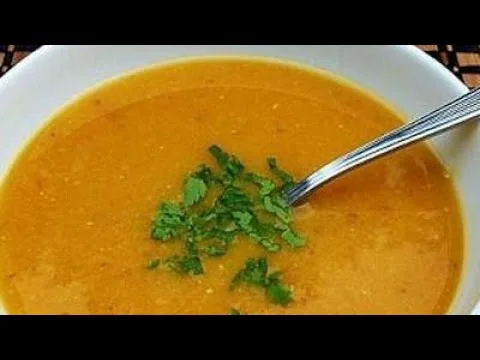 شوربة العدس بالبرغل والنعناع