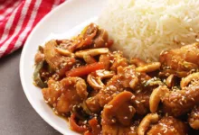 الدجاج بالكاجو الصيني